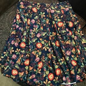 LuLaRoe Floral Maddison Skirt Size XL